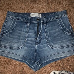 Abercrombie high rise shorts